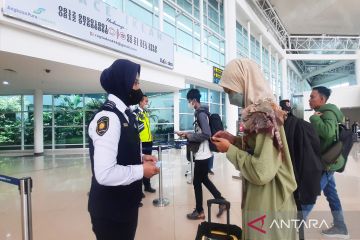 Sebanyak 66.008 pemudik terbang dari Bandara Syamsudin Noor Kalsel