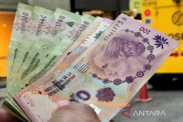 Peso Argentina capai rekor terendah di pasar gelap saat ekonomi sulit