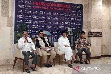 Masjid Istiqlal siapkan ruang untuk 250.000 jamaah Shalat Id besok