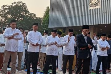 Heru ngaku seperti bernostalgia saat Shalat Id di Balai Kota