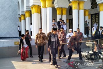 Presiden Jokowi berencana kumpul keluarga usai Salat Id