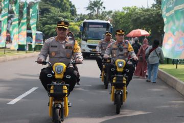 Kapolrestro Jakut cek kesiapan Pos Pelayanan Lebaran di Ancol