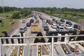 Kepadatan di Exit Tol jomo