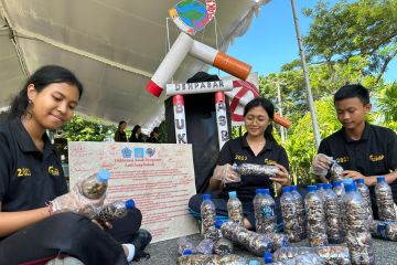 Forum anak di Denpasar kumpulkan 10 ribu puntung rokok dalam satu jam