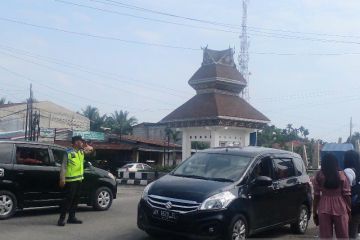 Polisi jaga ruas jalan Medan menuju Berastagi antisipasi kemacetan