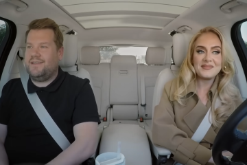 Adele muncul sebagai bintang tamu terakhir di segmen "Carpool Karaoke"