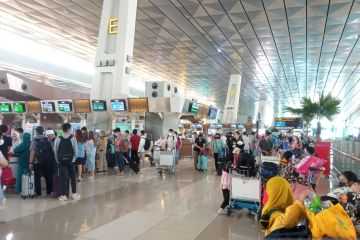 Sebanyak 87.703 penumpang tiba di Bandara Soetta pada arus balik H+2