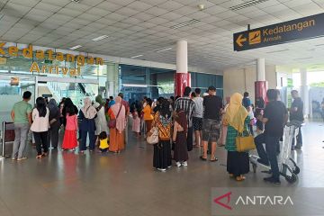 H+3, penumpang di Bandara Pangkalpinang capai 4.098 orang