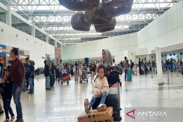 9.366 pemudik kembali ke Kalsel via Bandara Syamsudin Noor Banjarmasin