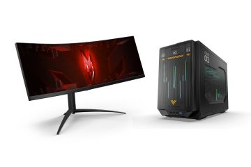 Acer hadirkan desktop dan monitor lengkung terbaru untuk "gamers"