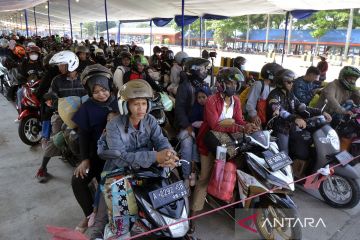 Arus balik di Pelabuhan Bakauheni