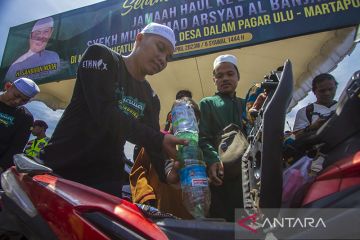 Bensin Gratis Untuk Jamaah Haul Datu Kalampayan