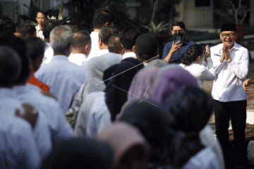 Halal bihalal PNS di Pemkab Bogor