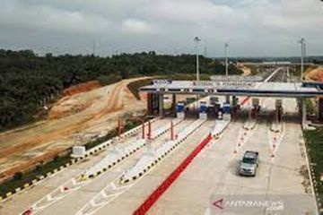 24.025 unit kendaraan lintasi Tol Pekanbaru-Dumai