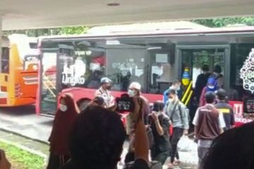 Warga Riau yang dievakuasi dari Sudan sudah tiba di Jakarta