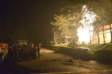 Polisi : Semburan api di rest area Cipali belum padam setelah 2 hari