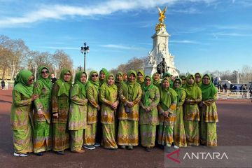 Tim rebana Muslimat NU akan tampil pada Idul Fitri di London