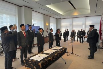 Bersiap Pemilu 2024, KBRI Tokyo fasilitasi pelantikan Panwaslu LN