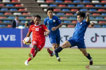 Indra Sjafri bersyukur anak asuhnya menangi laga perdana SEA Games