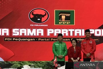 PDIP dan PPP belum bahas cawapres dalam pertemuan pemenangan Ganjar