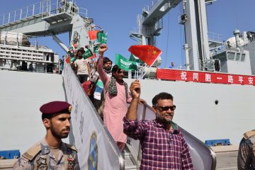 AL China evakuasi 493 orang tambahan dari Sudan, termasuk warga asing