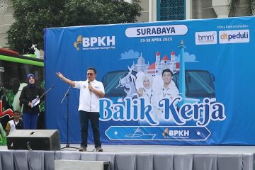 Gelar Program Balik Kerja Gratis di 3 Kota, BPKH Pulangkan Ribuan Pemudik ke Jabodetabek