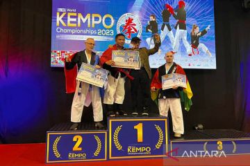 Dirhamsyah jadi juara dunia kempo di Portugal