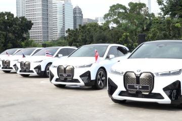 Pemerintah terima 13 unit mobil listrik BMW iX untuk KTT ASEAN