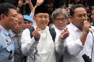 Anas resmi bebas, ini serangkaian kegiatannya hari ini