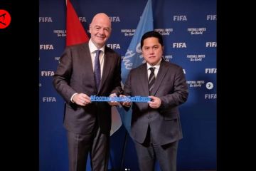 FIFA rilis sanksi untuk Indonesia, Erick Thohir sebut 'kartu kuning'
