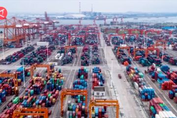 Koridor perdagangan darat-laut internasional baru berkembang pesat
