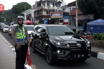 Polres Bogor berlakukan rekayasa lalu lintas hingga 3 Mei 2023