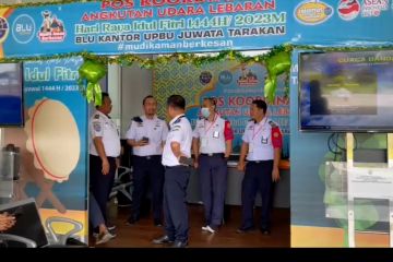 Bandara Juwata Tarakan alami lonjakan pemudik