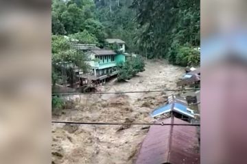 Basarnas Medan belum temukan adanya korban jiwa banjir bandang Sembahe