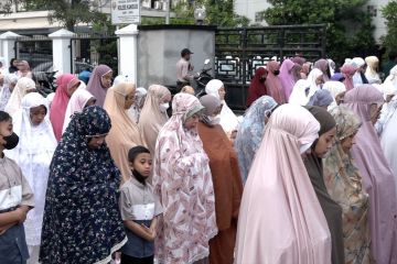 Begini suasana shalat Id di Gedung PP Muhammadiyah