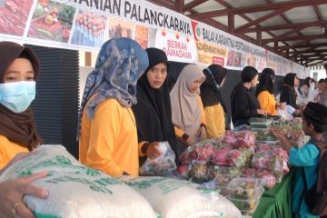 Harga dijamin kompetitif, BKP Palangka Raya gelar bazar sembako