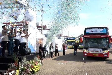 Mudik gratis BUMN, 2.650 pemudik berangkat dari Tanjung Priok