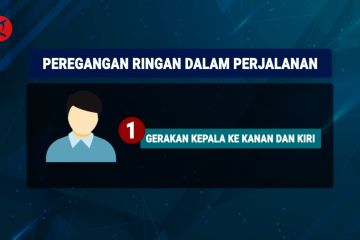 Patut dicoba, tips peregangan fisik agar bebas pegal selama mudik