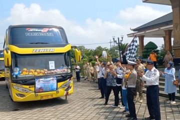 Pemkab Madiun berangkatkan 406 peserta balik gratis