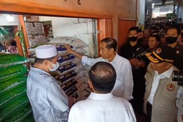 Presiden Jokowi soroti distribusi bahan pokok di Kota Cilegon