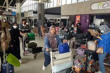 Puncak arus balik kedua dimulai, 94.852 pemilir tiba di Bandara Soetta