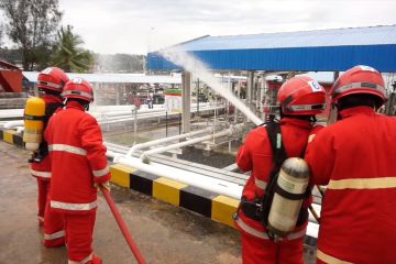 Pertamina simulasi penanganan kebocoran gas LPG di IT Jayapura