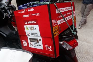 Polresta Bandung siagakan personel motoris bantu kebutuhan BBM pemudik