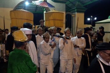 Ritual tradisi Kolano Uci Sabea di Masjid Kesultanan Ternate