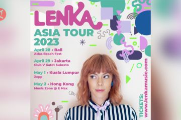 Lenka bakal konser di Bali dan Jakarta pada akhir April 2023