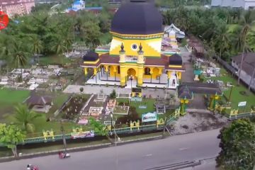 Masjid tertua di Medan hasil arsitek Jerman masih berdiri megah