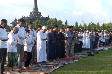 Sholat Id di Renon, Muhammadiyah Bali ingatkan tetap jaga kesatuan
