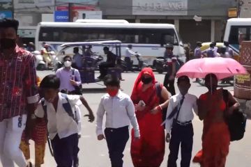 Gelombang panas yang melanda India mulai mereda