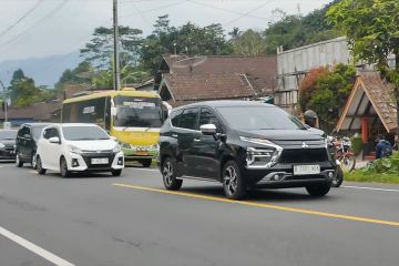 Volume kendaraan pemudik di Jalur Tengah Jawa meningkat 30 persen