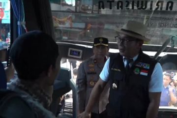 Lepas mudik gratis, Ridwan Kamil berharap nihil kecelakaan